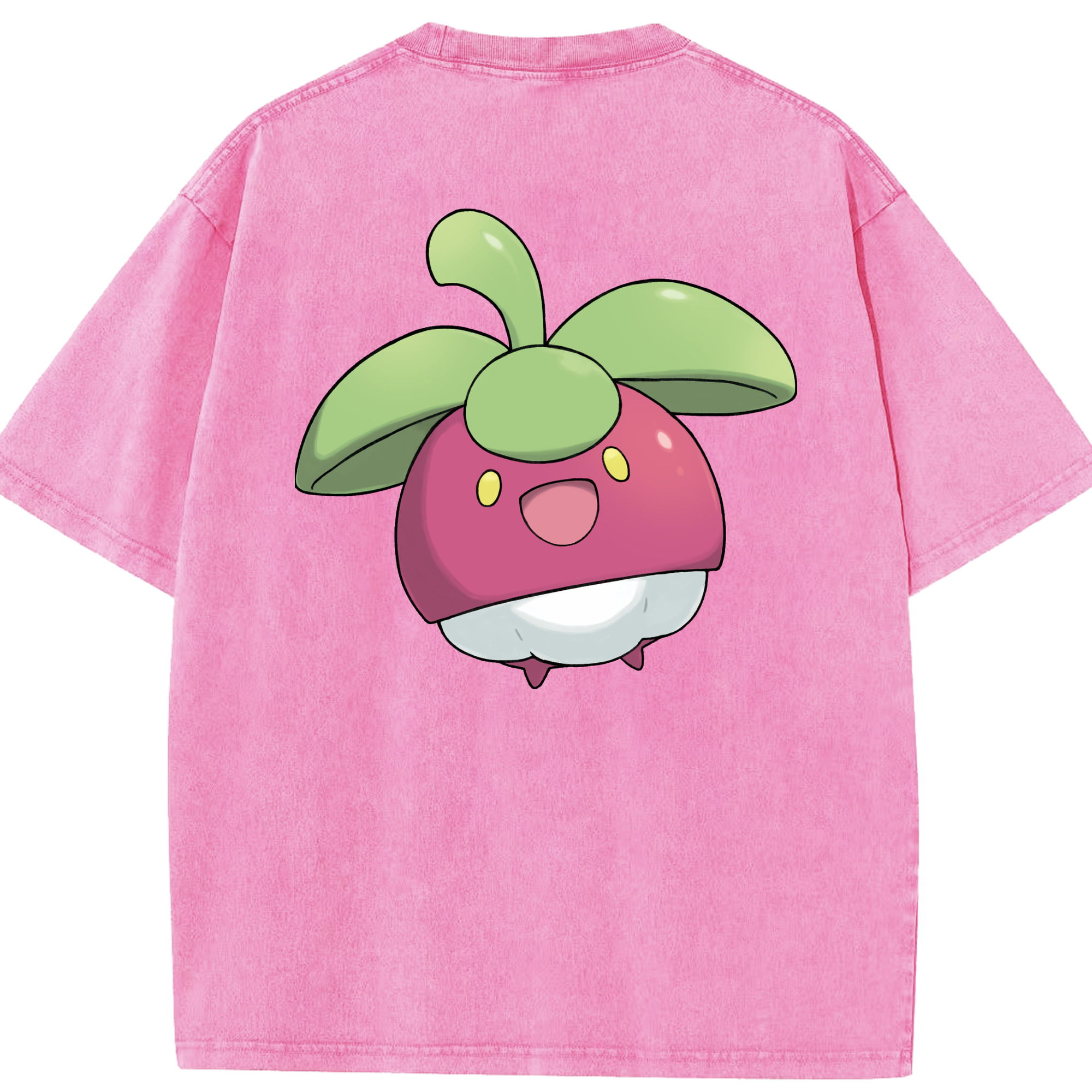 （画像用） ポケットモンスター Pokémon 綿100% ヴィンテージ風 半袖Tシャツ（背面プリント）